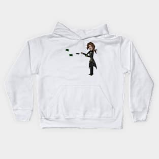 D.M. Throw Money Cartoon Kids Hoodie